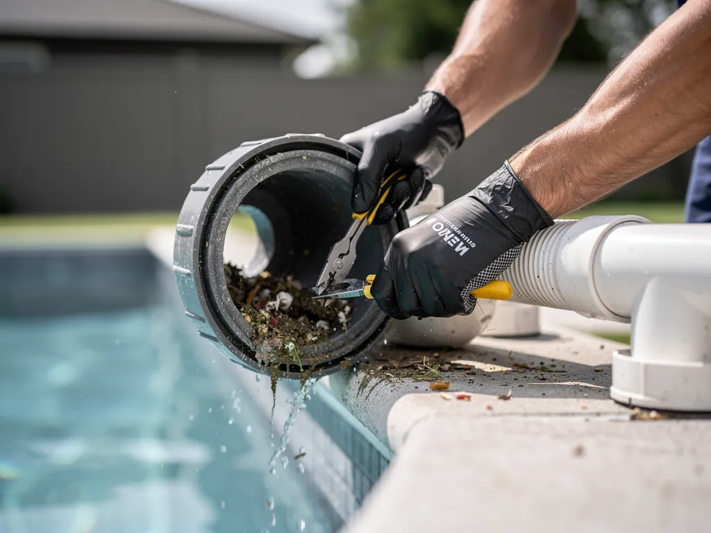 Filter Cleaning and Maintenance carried out by PureWater Pool Cleaning Service Houston